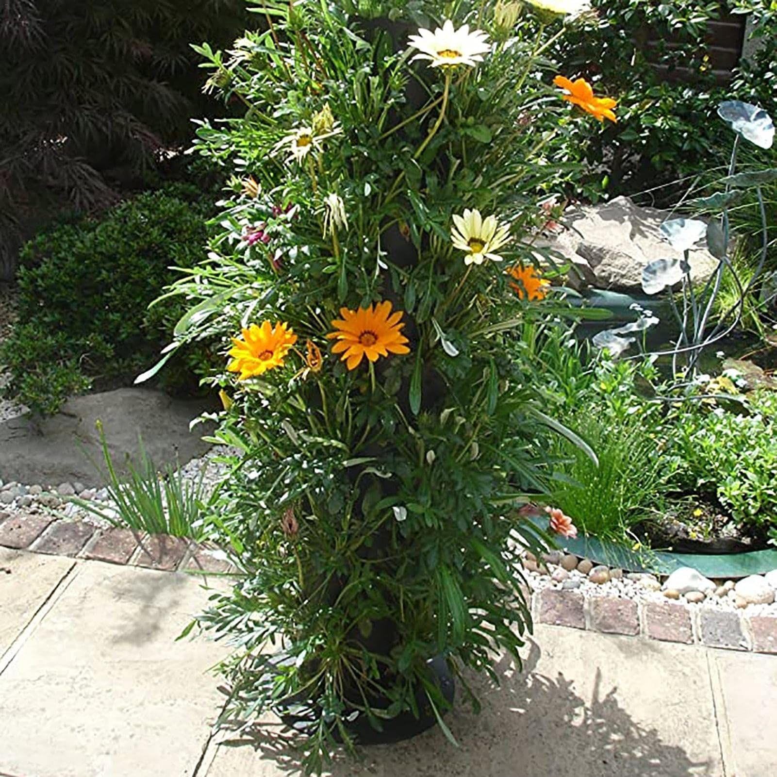 Générique Vertikaler Blumentopf, Stehtopf, hohl, 79,8 cm, bis zu 30 cm, für Balkon, Terrasse, Garten, Rasen, Hof, , Büro,