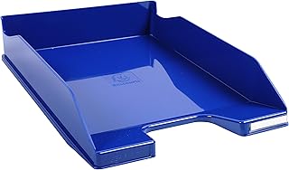 Exacompta Iderama - Bandeja de correo, color azul real glossy