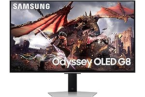 SAMSUNG 32-Inch Odyssey OLED G8 (G80SD) Series: The Ultimate 4K OLED Gaming...