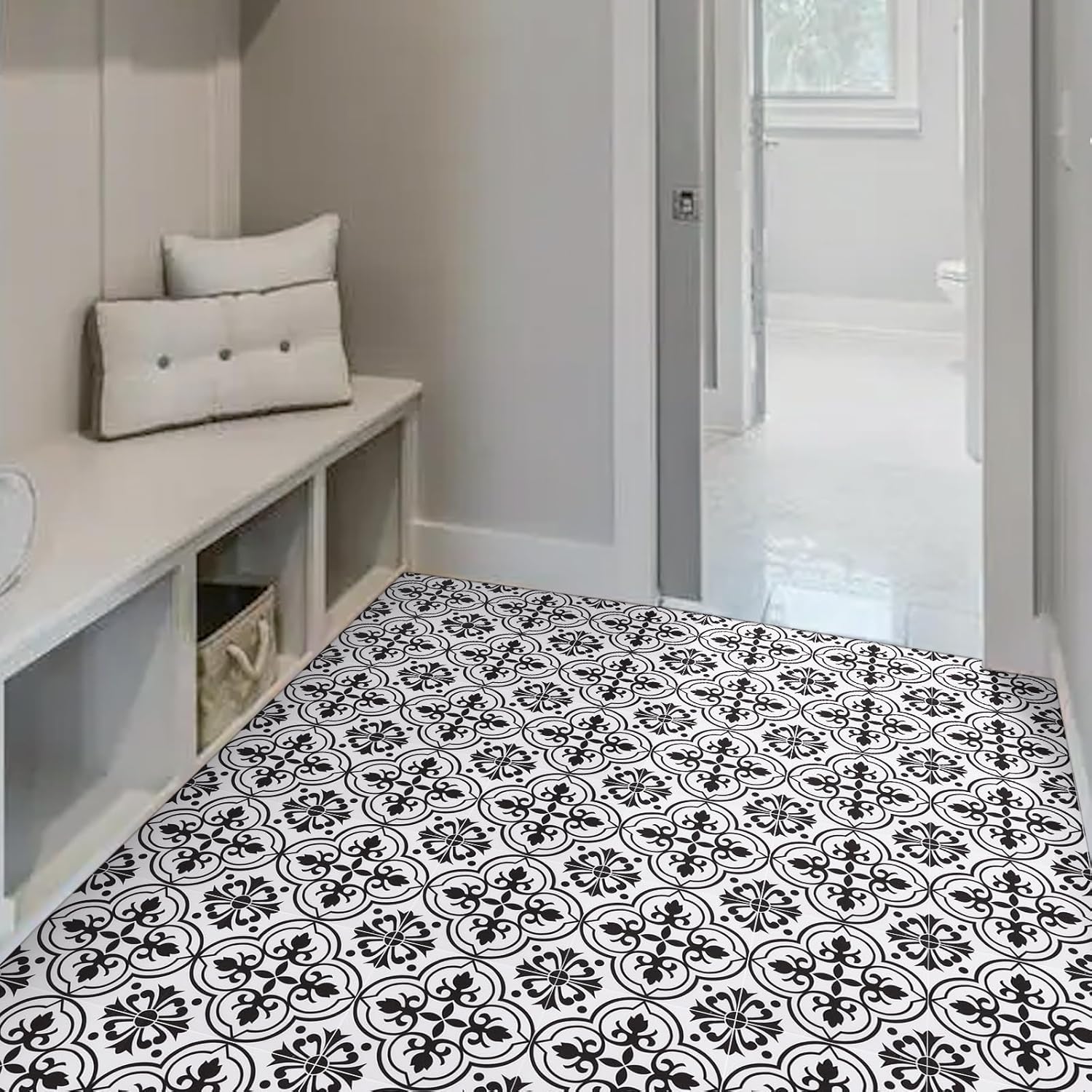 40pcs Peel and Stick Floor Tile