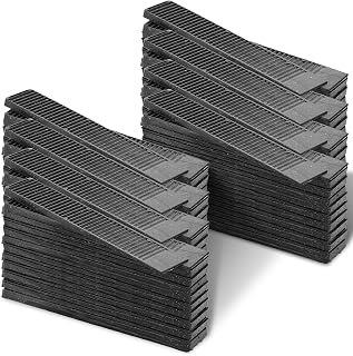StockYourHome Composite Shims (72 Pack) - Never Rot Leveling Wedges for Tables, Furniture, Toilets, Appliances & Home Improvement