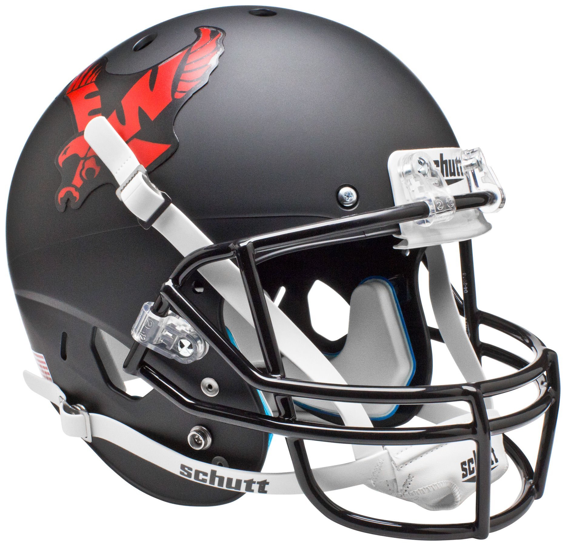 NCAA Eastern Washington Eagles University Matte BK Replica Helmet, One Size, White Sports & Outdoors