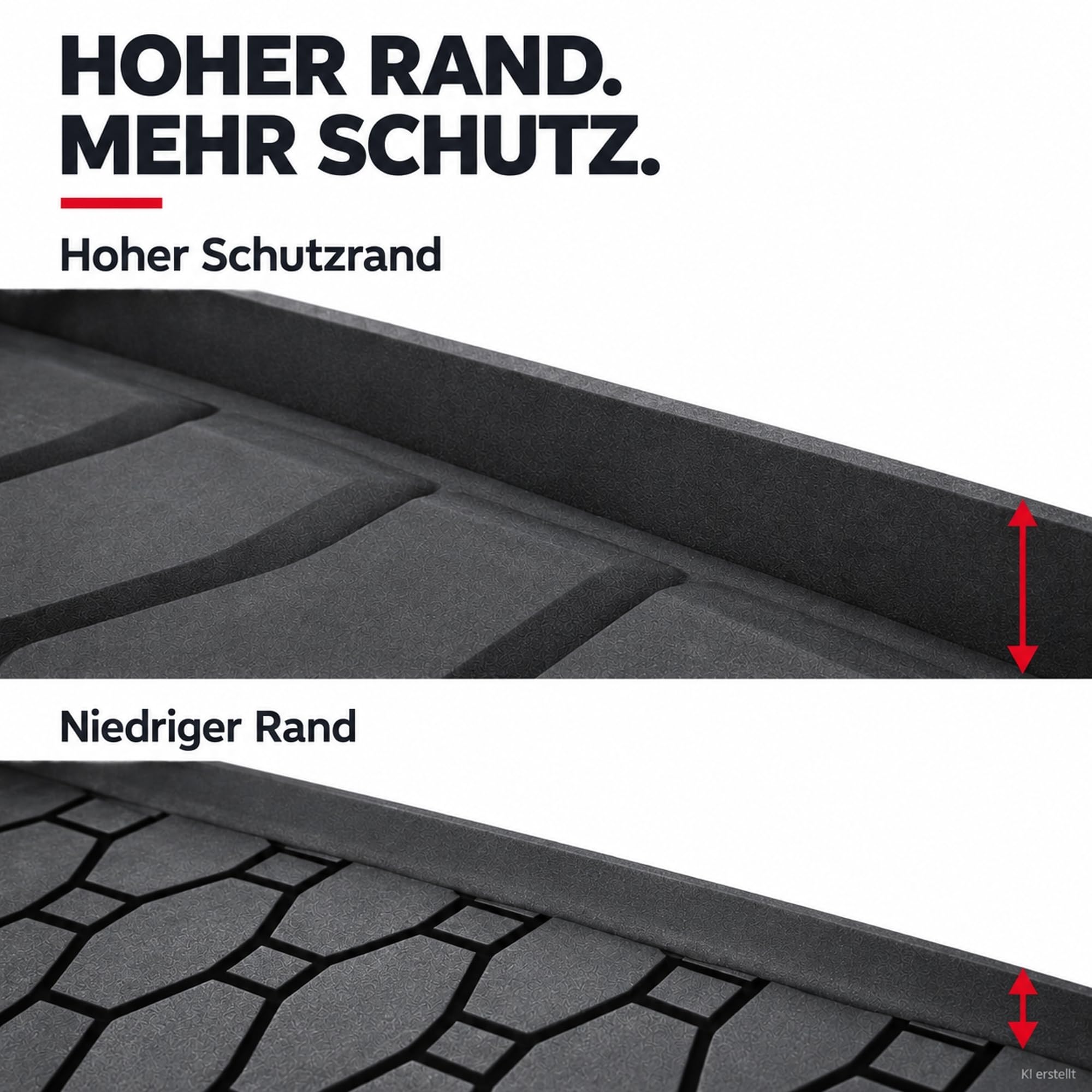 AD Tuning 3D Gummifußmatten Set für Cupra Formentor mHEV (ab 4/2024-)