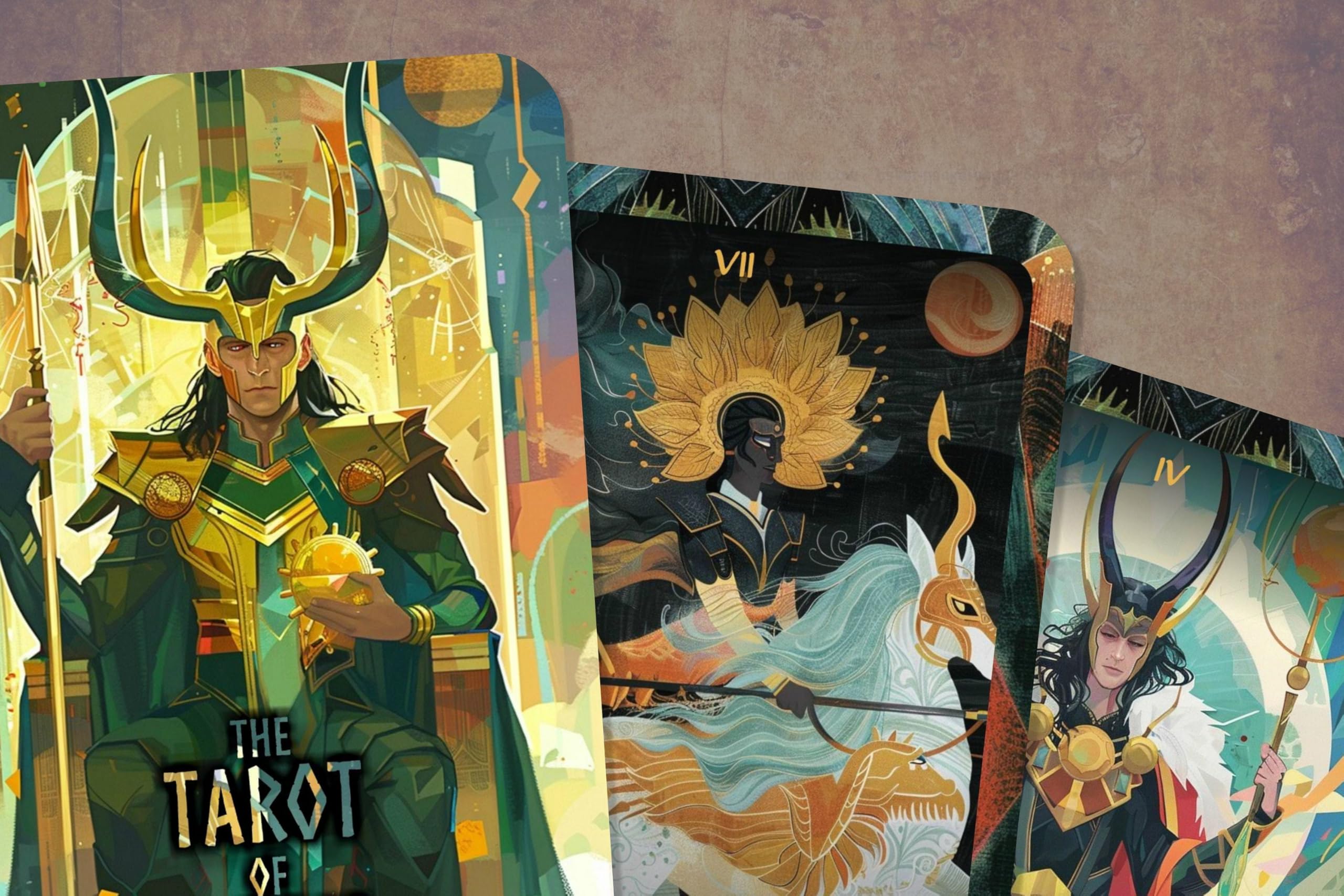 The Tarot of Loki - Major Arcana - A Fresh Perspective to Traditional Tarot interpretations - Tarot Cards - Tarot Deck - Divination Tools