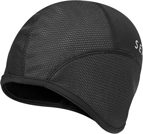 SEALSKINZ | Wacton| Windproof All Weather Skull Cap | Cycling Accessory | UV & Wind Protection