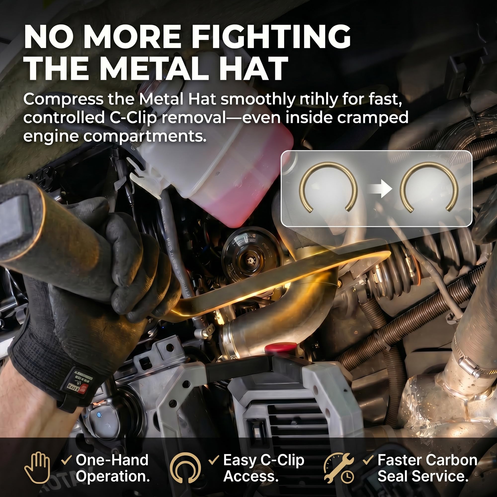 Amazon.com: Heavy-Duty Drive Shaft Carbon Seal Installation Tool