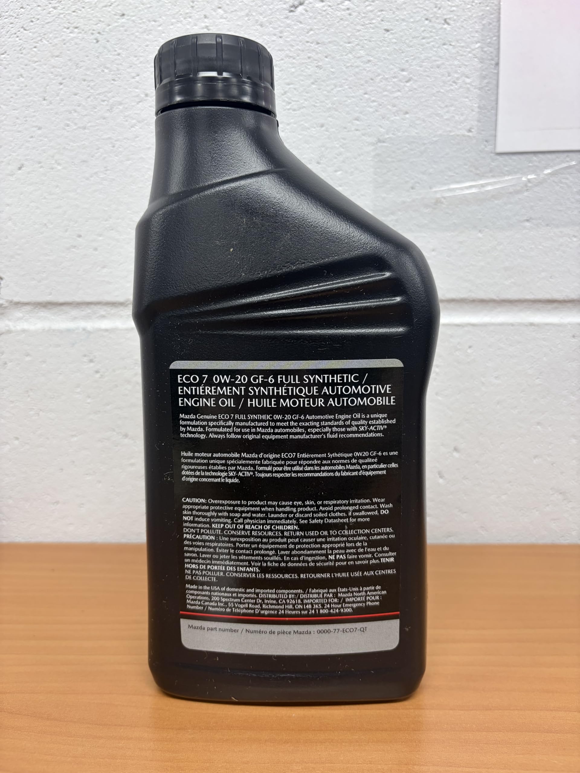 【フォロー割適用】00s TORNADO MART Lace Up Oil Ja Amazon.com: Genuine Mazda 0W20 GF6 Engine Oil (0000-77-EC07-QT
