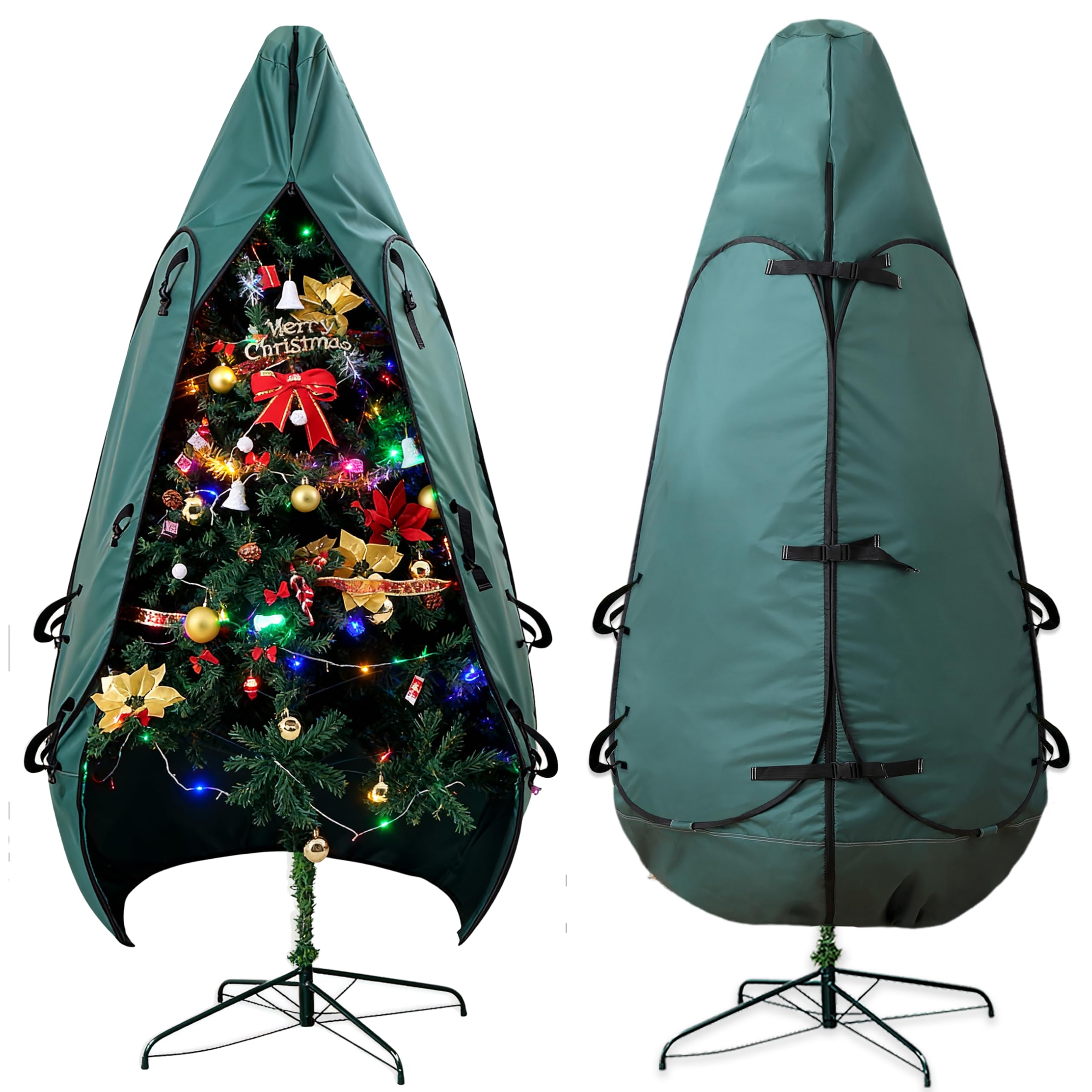 Amazon.com: BakCover Upright Christmas Tree Storage Bag 7.5 Ft