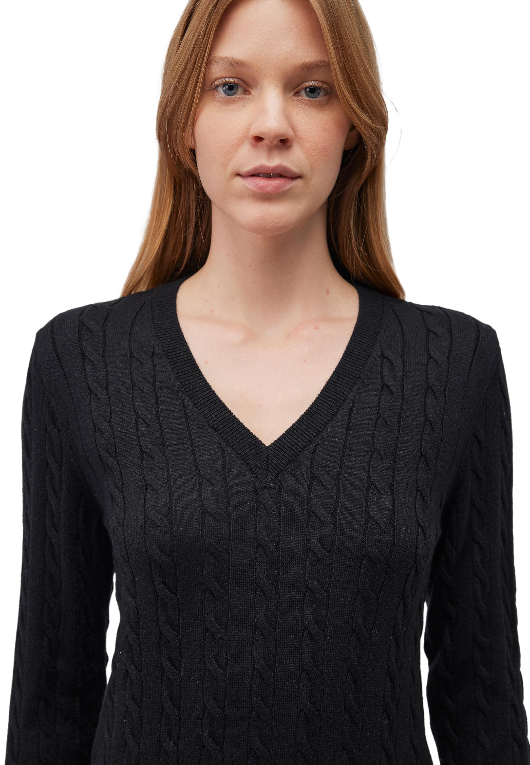 Mavi Damen V-Neck Sweater Pullover