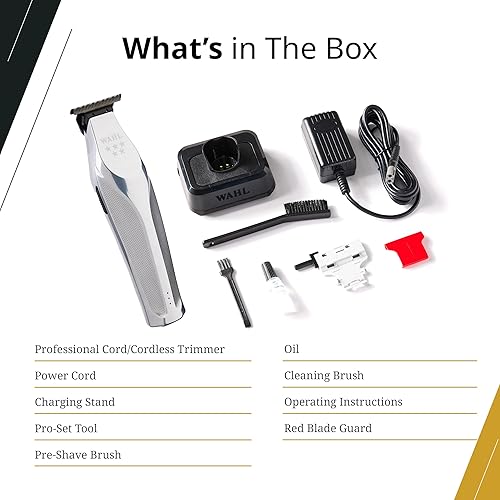 Miniatura 5 de Wahl Professional Hi Viz - Cortadora inalámbrica con corte de precisión, control de velocidad adaptativo, tiempo de ejecución de 135 minutos