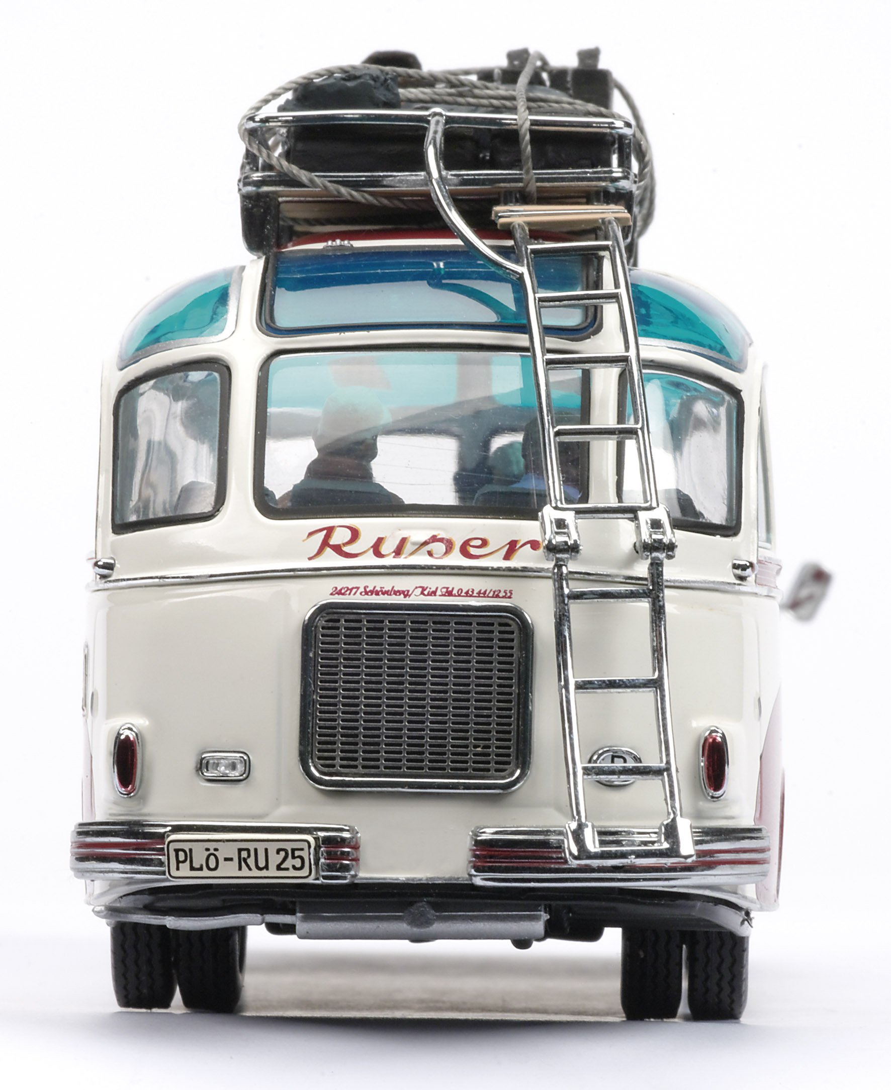 Schuco 1/43 Setra S6 Tour Bus Painted for Hermann Ruser Company