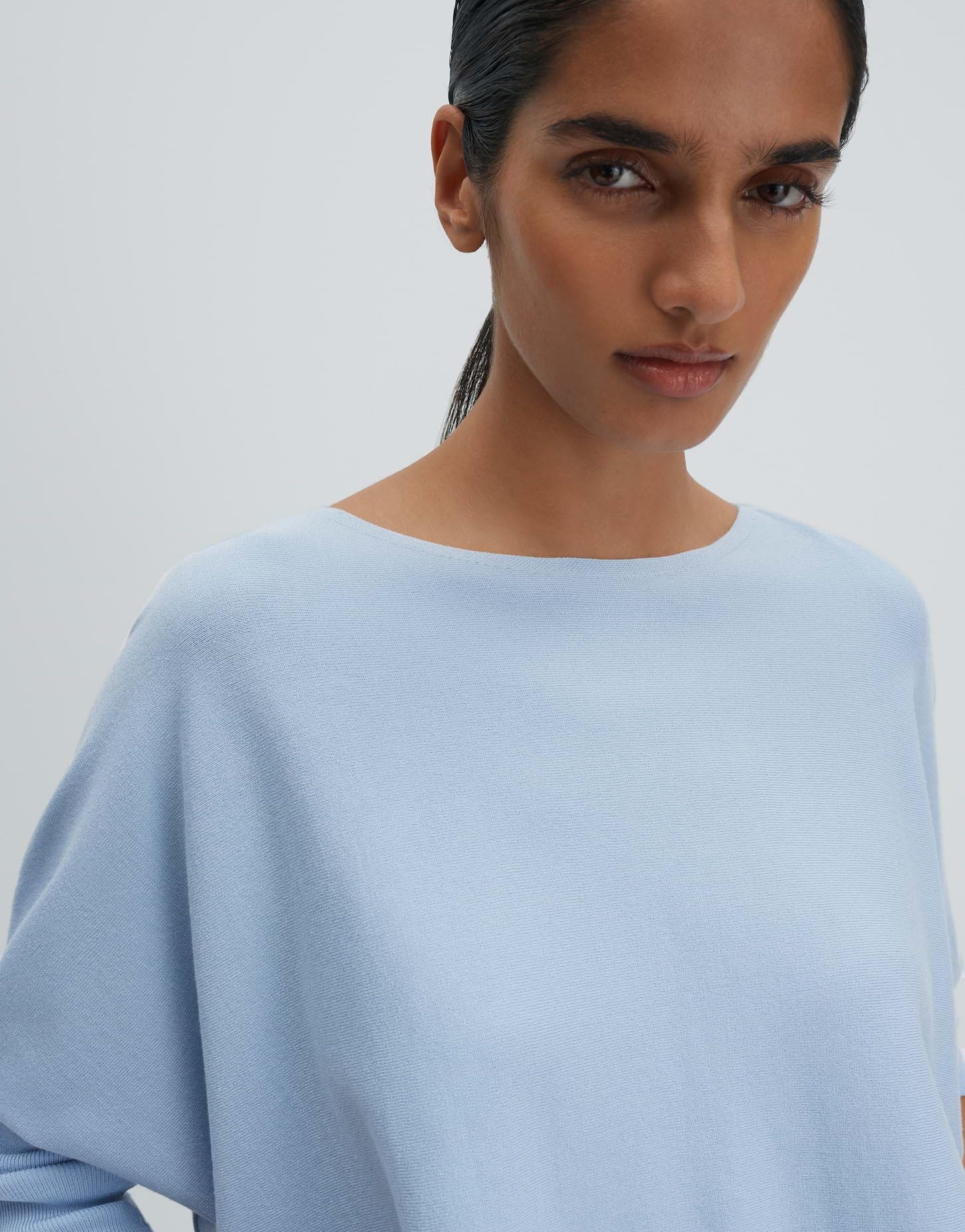 someday Damen Pullover | TIRAJA Oversized Feinstrickpullover im Cape Stil