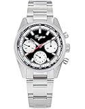 Chrono Hertiage S442.01.S ST1902 Mechanical Chronograph Mens Wrist Pilot Watch Seagull 1963