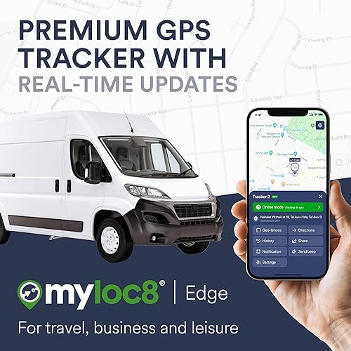 Vista 50 de Ultra GPS Tracker para vehículos – Dispositivo de rastreador GPS de coche resistente, impermeable, oculto para vehículos, camiones - 4G LTE, Solo