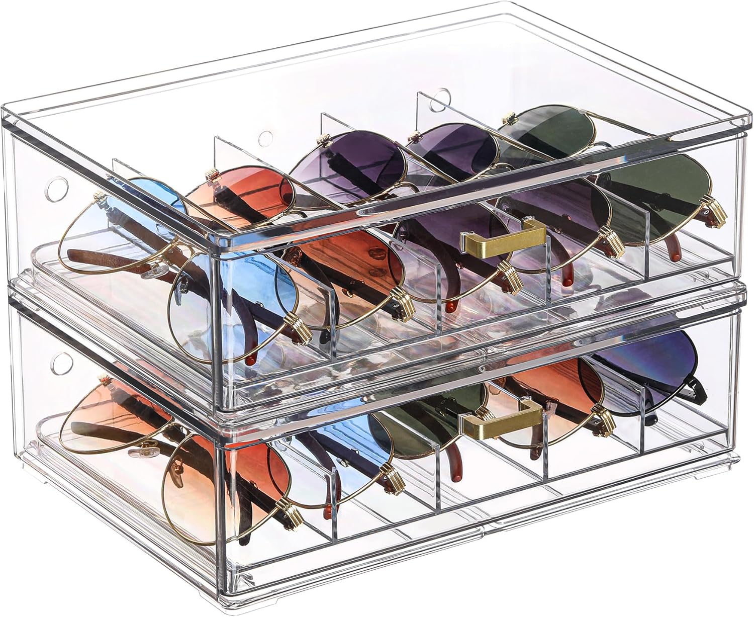 Clear Acrylic Sunglasses Organizer,...