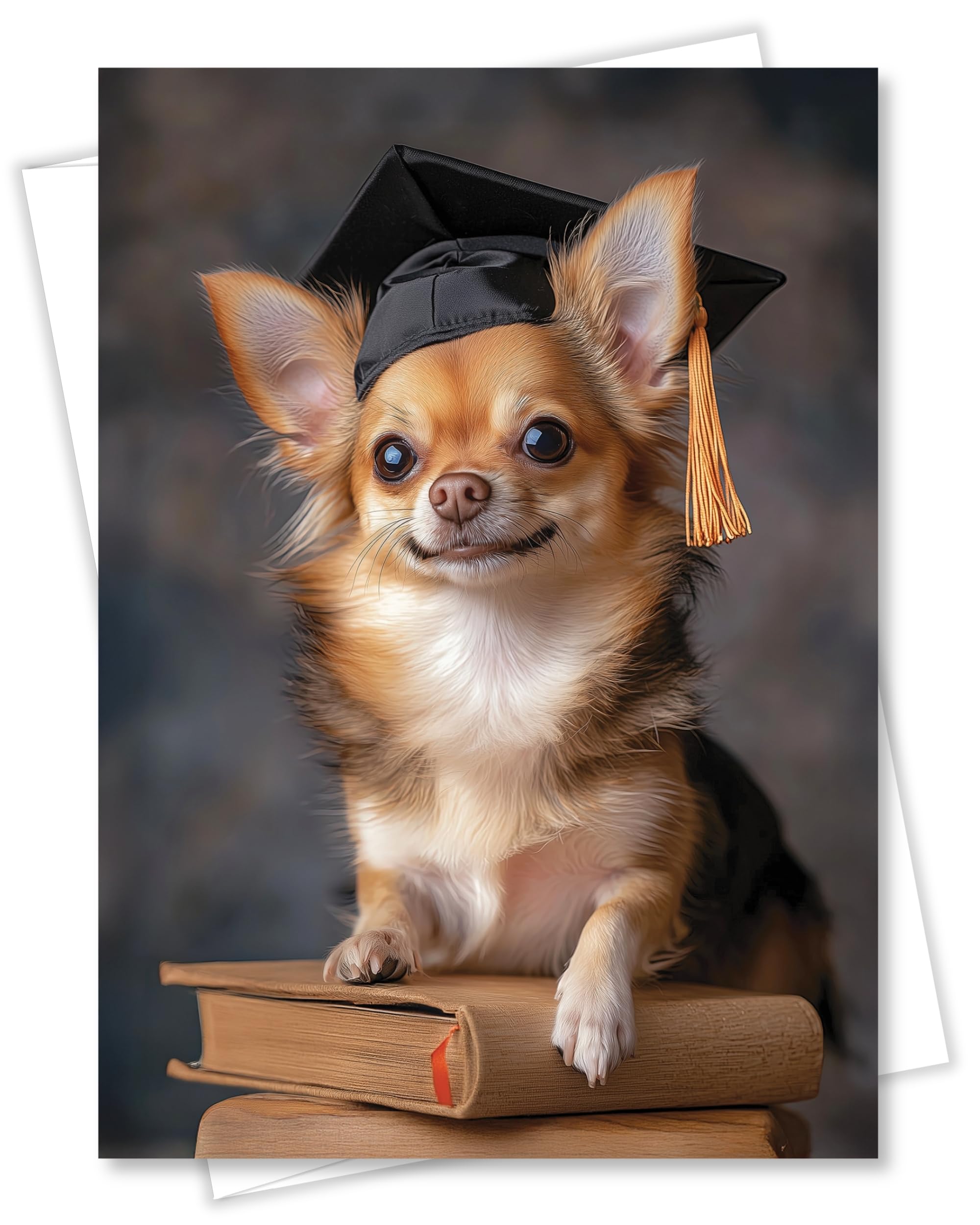 Amazon.com: CATNEVERLAND Chihuahua Graduation Card – 5x7 Dog