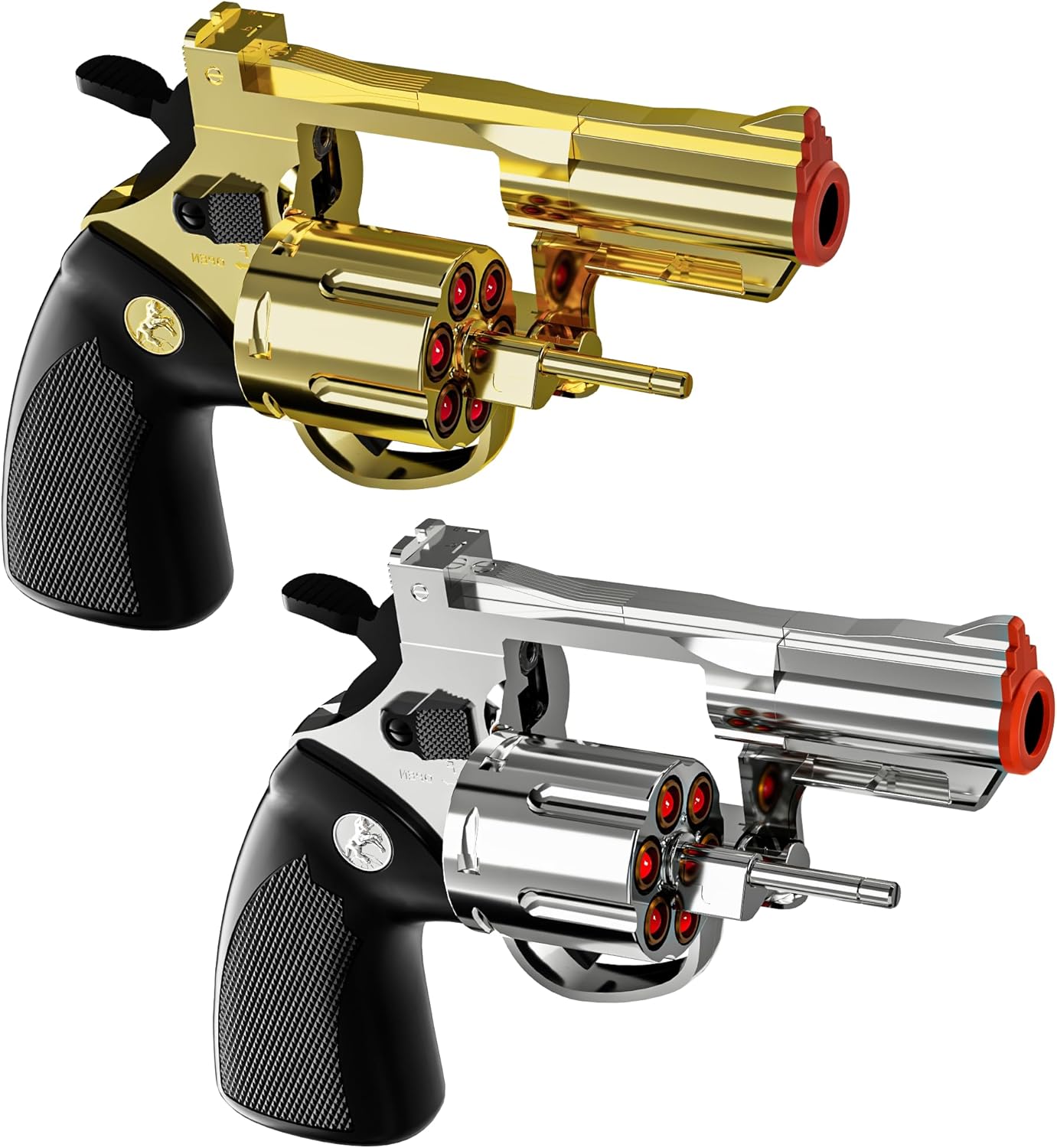 Kids Toy Revolver Gun Eva Soft Bullets with Holster