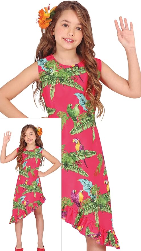 FIESTAS GUIRCA Hawaiiaans sterkostuum voor kinderen, set van shirt en