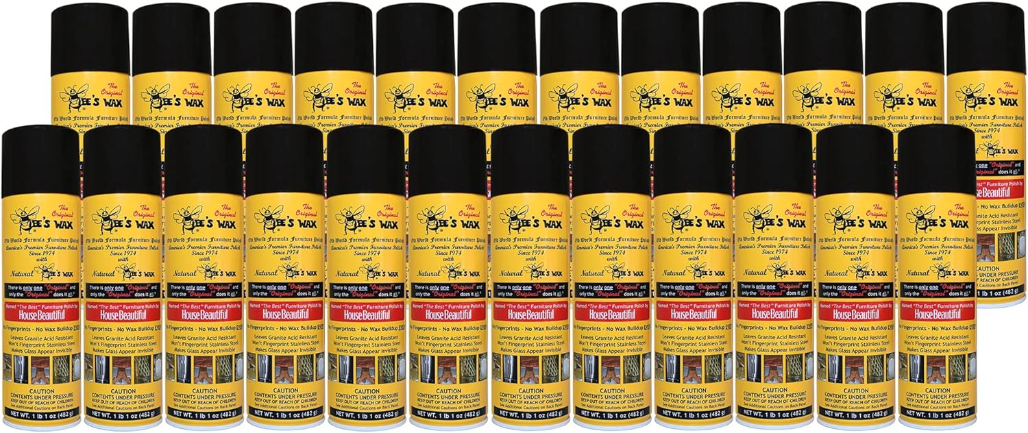 The Original Bee's Wax Old World Formula Furniture Polish - 24 Pack