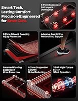 Vista 6 de Cinta de correr para el hogar con inclinación automática del 25%, velocidad máxima de 8.5MPH, pantalla LED extra grande, capacidad de 300LBS