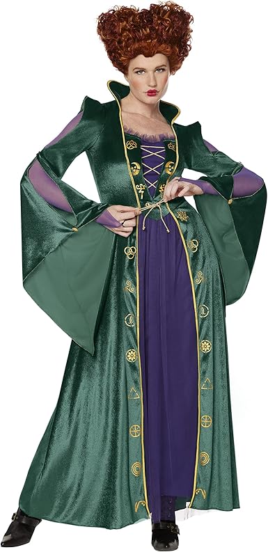 Spirit Halloween Adult Winifred Sanderson Hocus Pocus Costume | OFFICIALLY LICENSED
