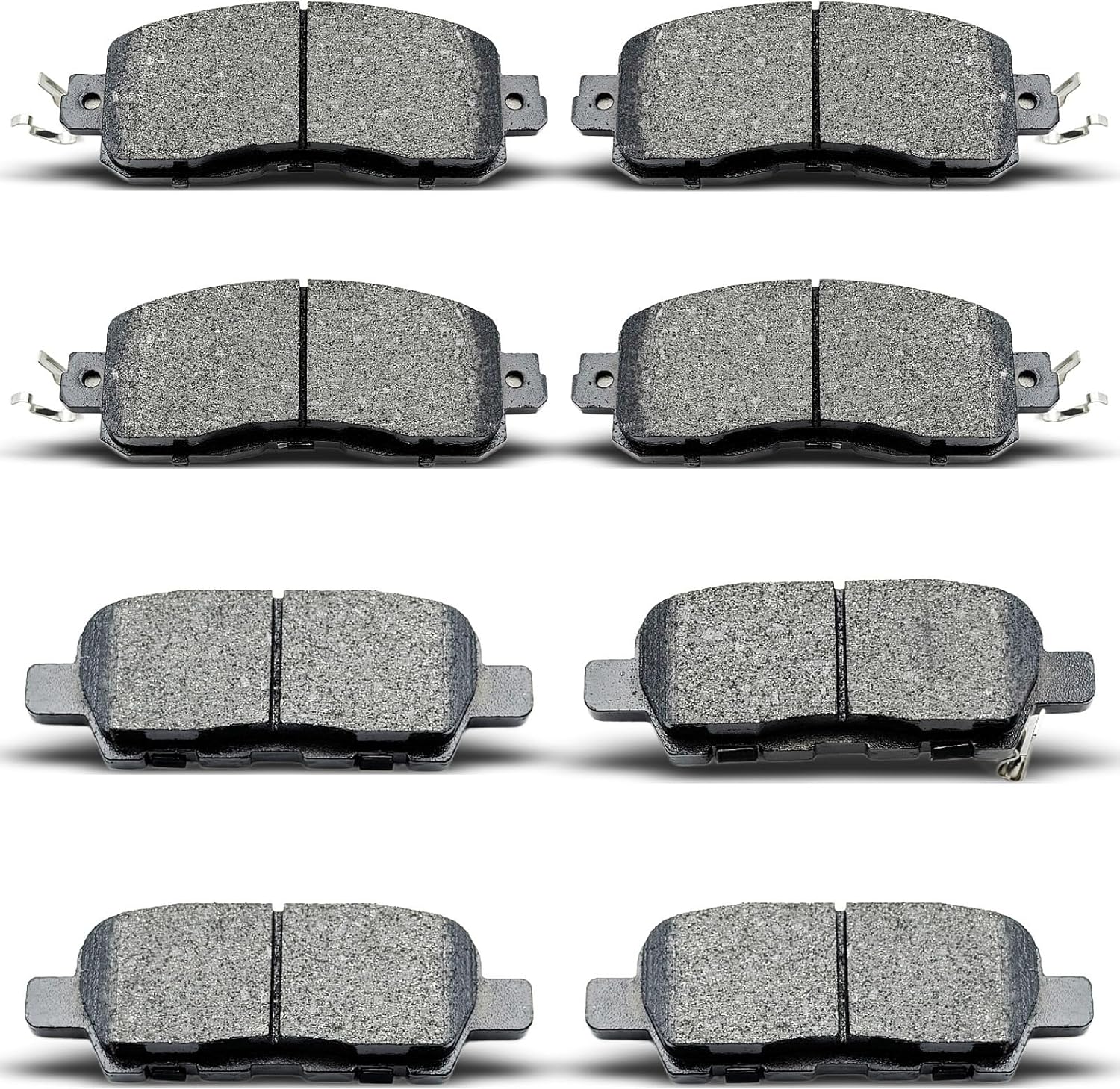 D1415 D1650 8pcs Front Rear Ceramic Brake Pads Sets Fit For 2013 2014 2015 2016 2017 2018 2019 2020 2021 2022 For Nissan Altima