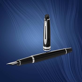 WATERMAN paris 万年筆　CT FP f Amazon.com : Waterman Expert Fountain Pen, Matte Black with
