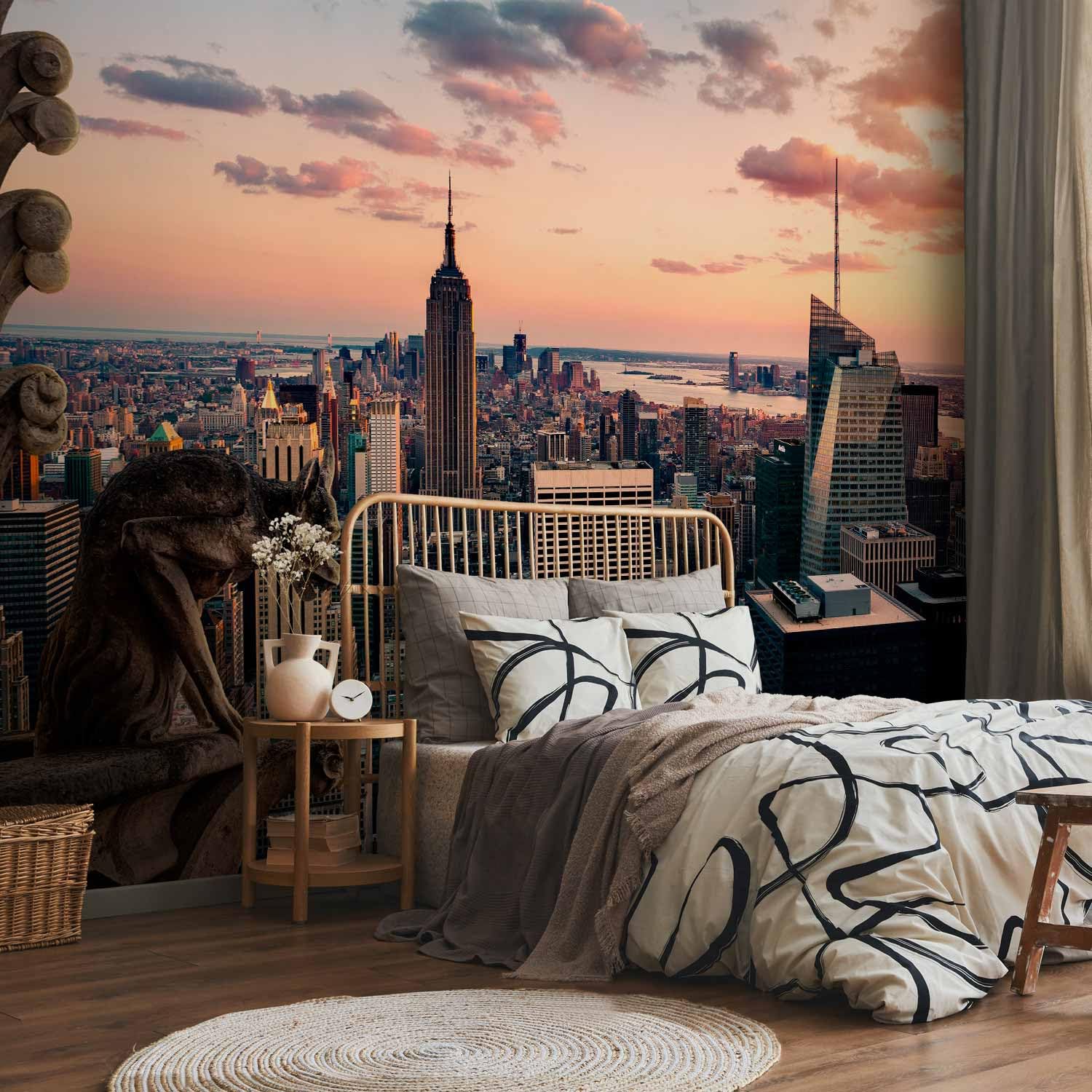 Peel And Stick Wallpaper New York City Wall Mural 135x101 Inch - Peel ...