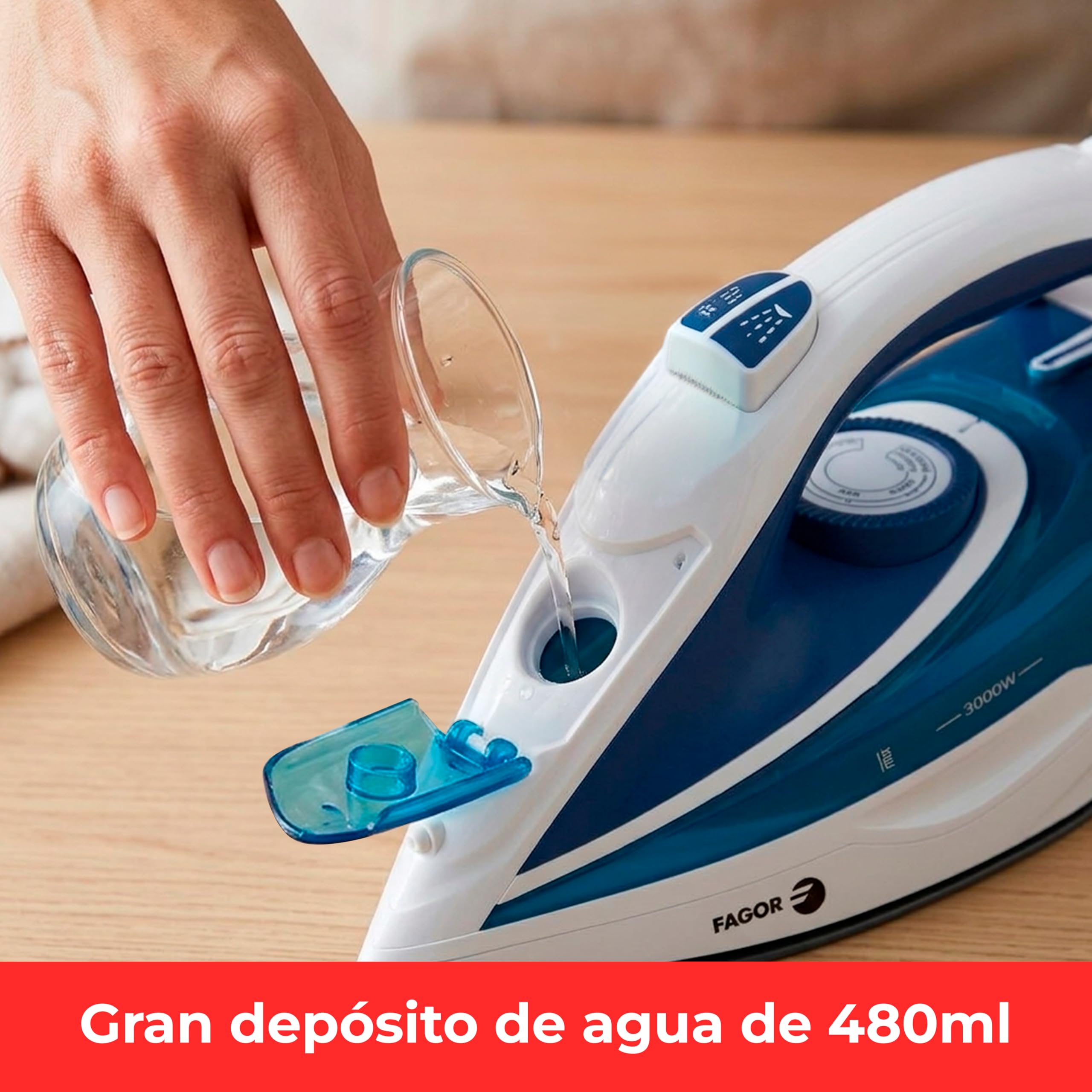 Plancha de Vapor comforta 3000 w