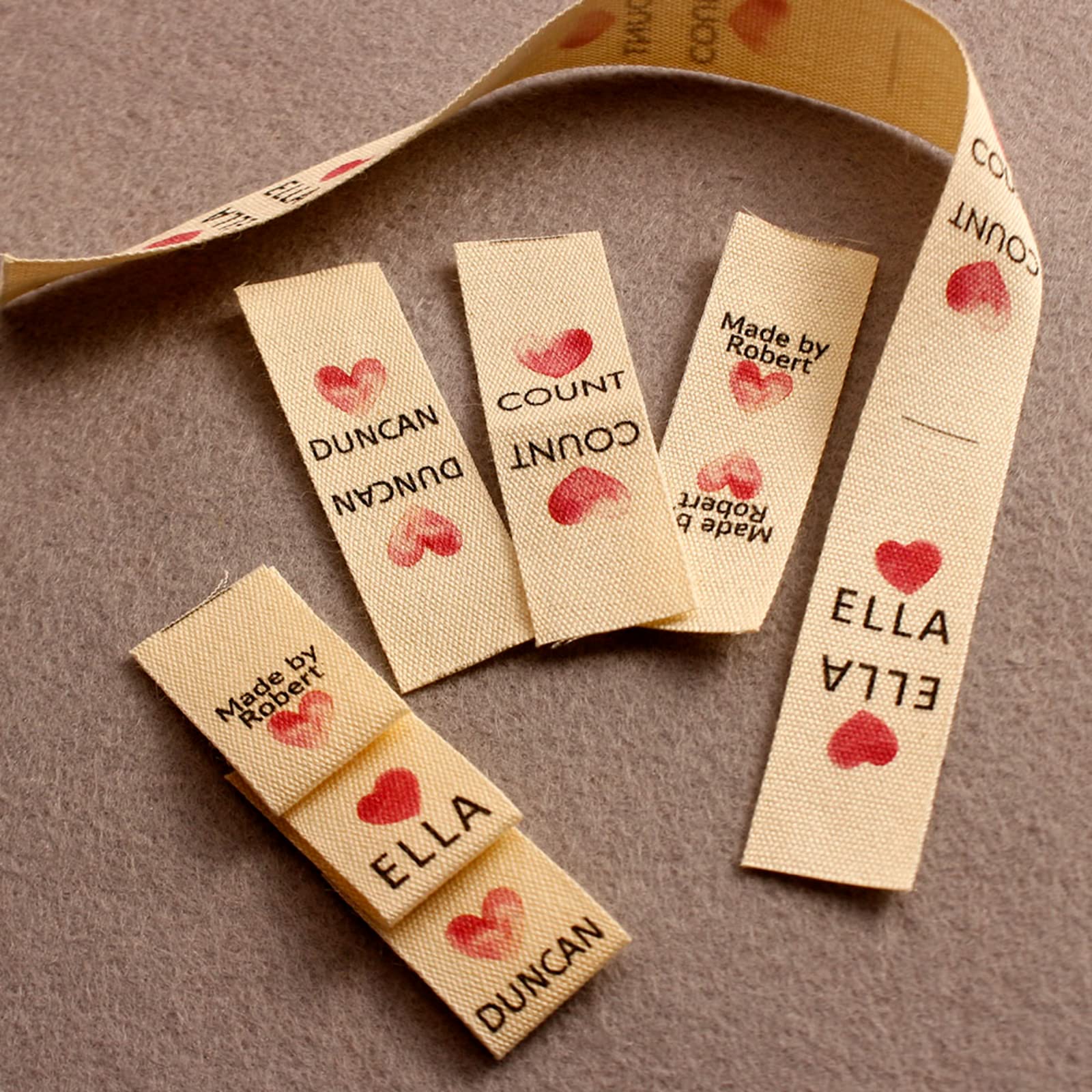 15 * 50 etiquetas personalizadas para coser,etiquetas personalizadas para ropa,etiquetas personalizadas para ropa coser, Etiquetas Personalizadas de Tela Etiquetas Hechas (100 pcs)