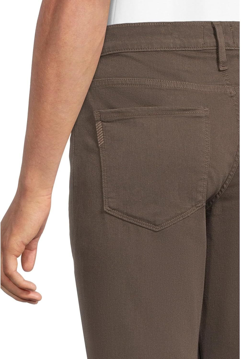 PAIGE Men's Normandie Transcend Straight Leg Pants - Image 4