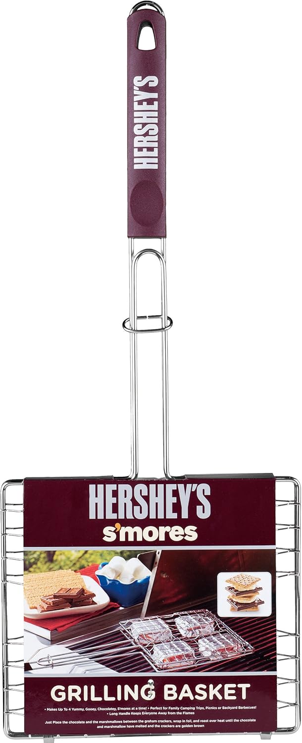 Hershey's 01200HSY S'mores Polypropylene Handle Grilling Basket