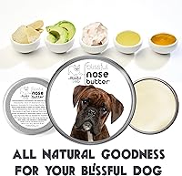 Vista 120 de The Blissful Dog Brindle Boxer Nose Butter, Versatile Dog Nose Balm for Dry Nose, Handcrafted Nose Moisturizer, Easy-to-Apply Dog Essentials