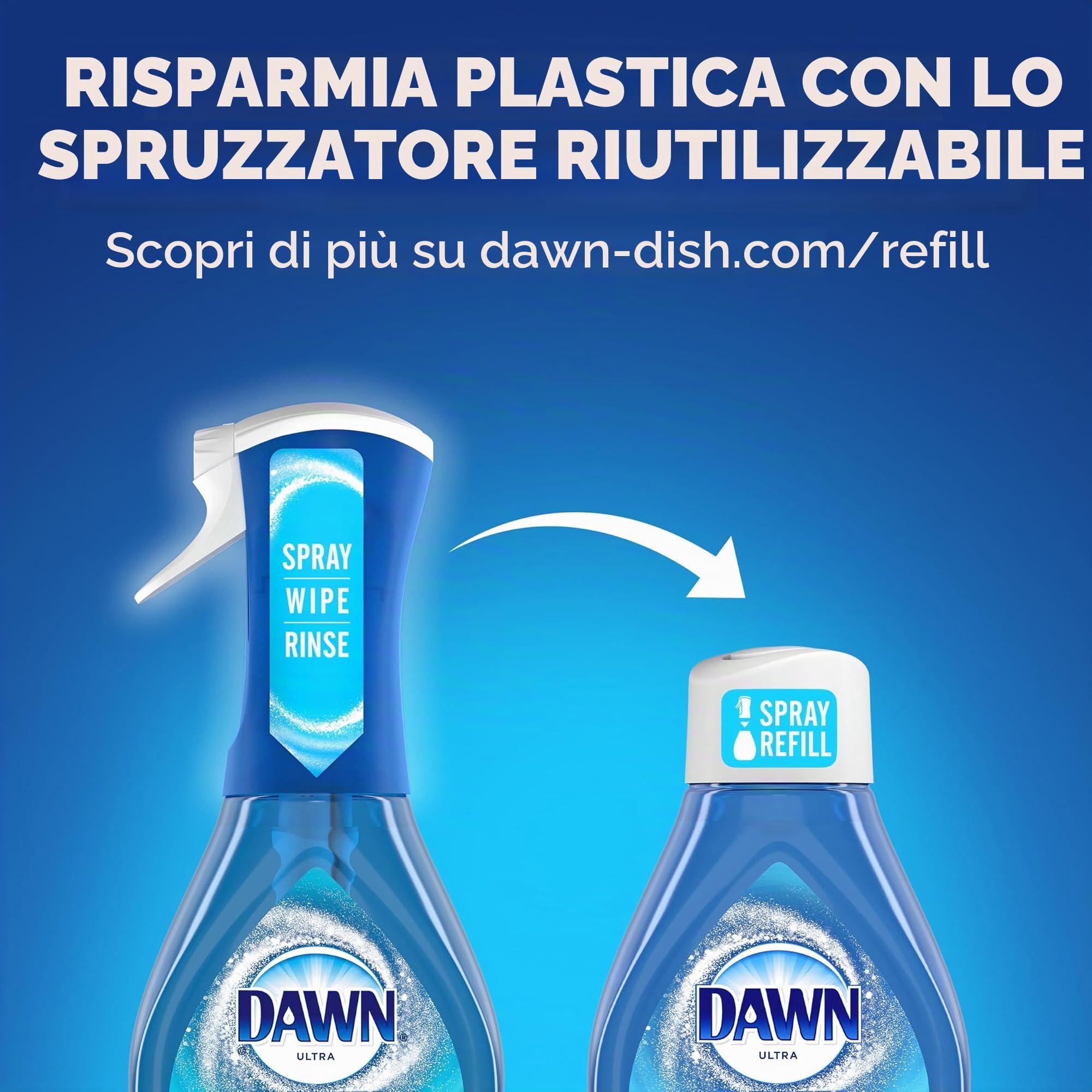Dawn Platinum Powerwash - Ricarica profumata per piatti, confezione da 1