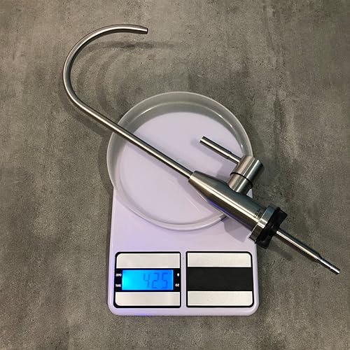 Miniatura 3 de Grifo de agua potable 100% sin plomo, grifo de filtro de agua de cocina con acabado cepillado, grifo de fregadero de barra de agua fría para sistema