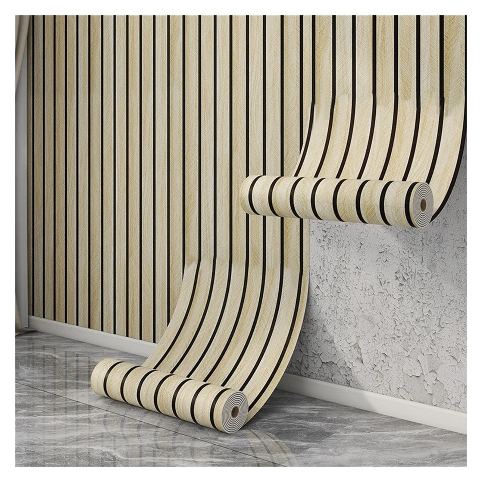 Papel pintado autoadhesivo de grano de madera de 10M/5M/3,0M