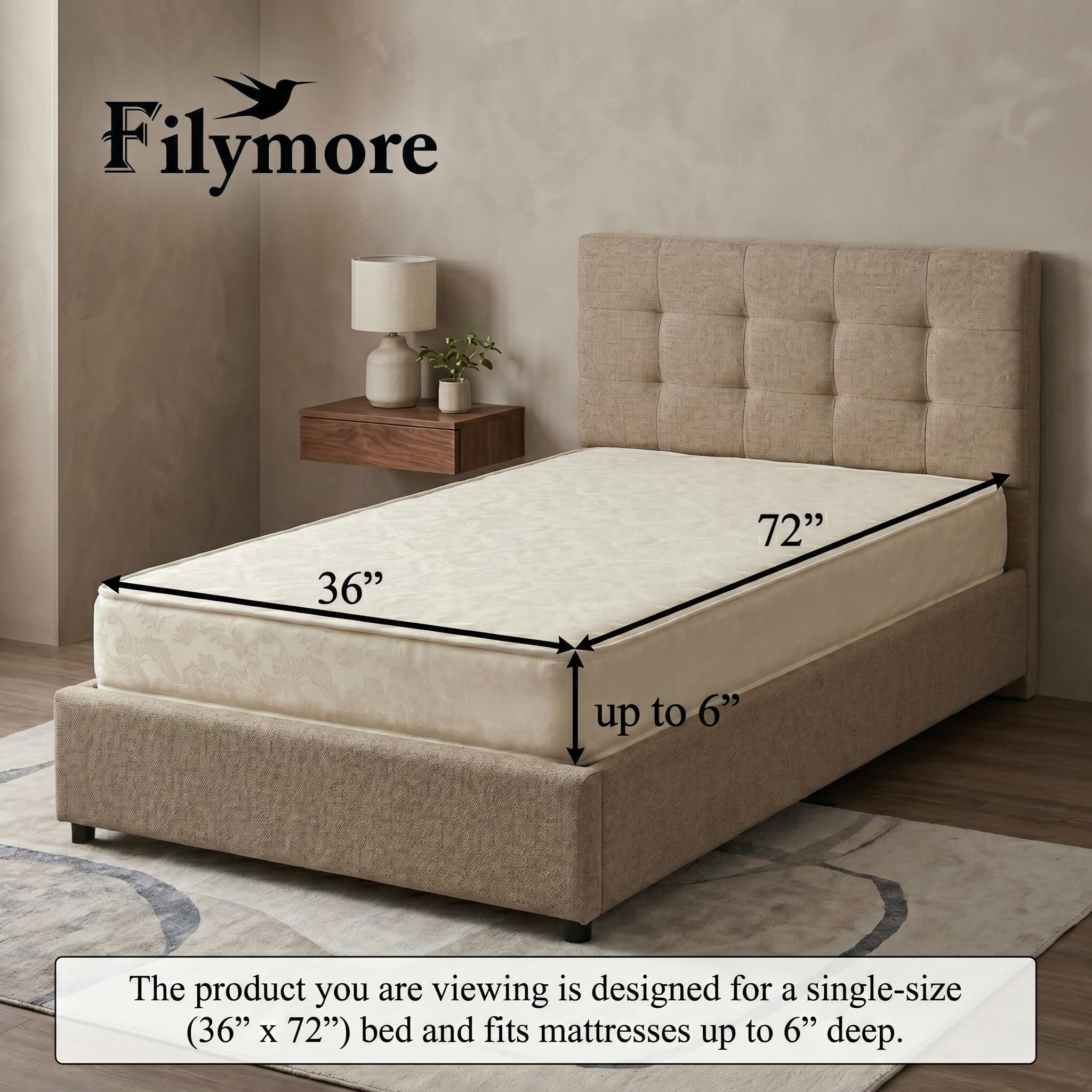 Filymore Kids Car Elastic Fitted Bedsheet for Single Bed (72x36 inches), Pure Microfiber, 1 Bedsheet & 1 Pillow Covers, Fits Up to 6 inches. Available in Small Size.Lemon and Sky 4