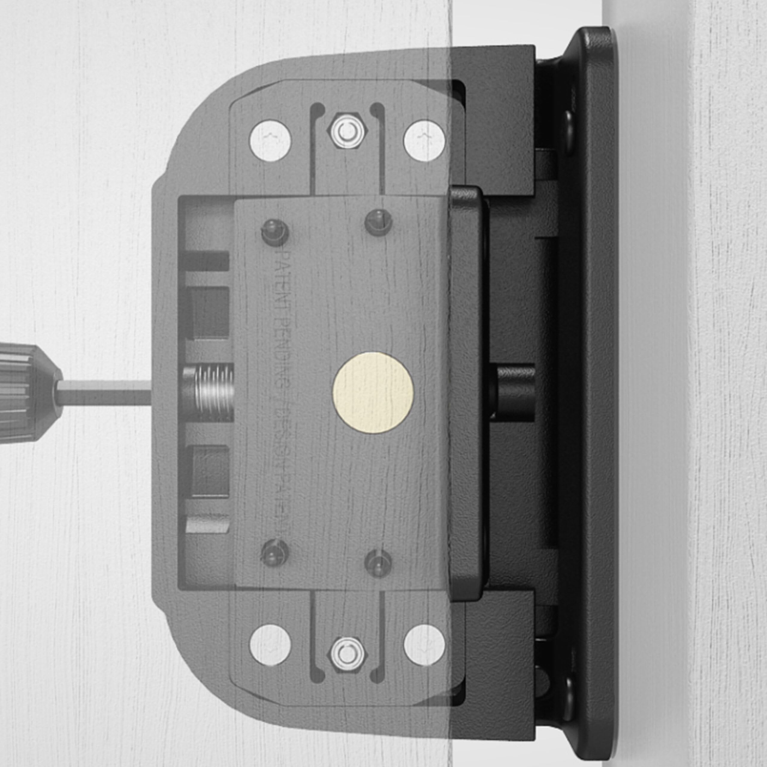 Amazon.co.jp: Safetech Hardware バネ式自動閉鎖ゲートヒンジ 高耐久