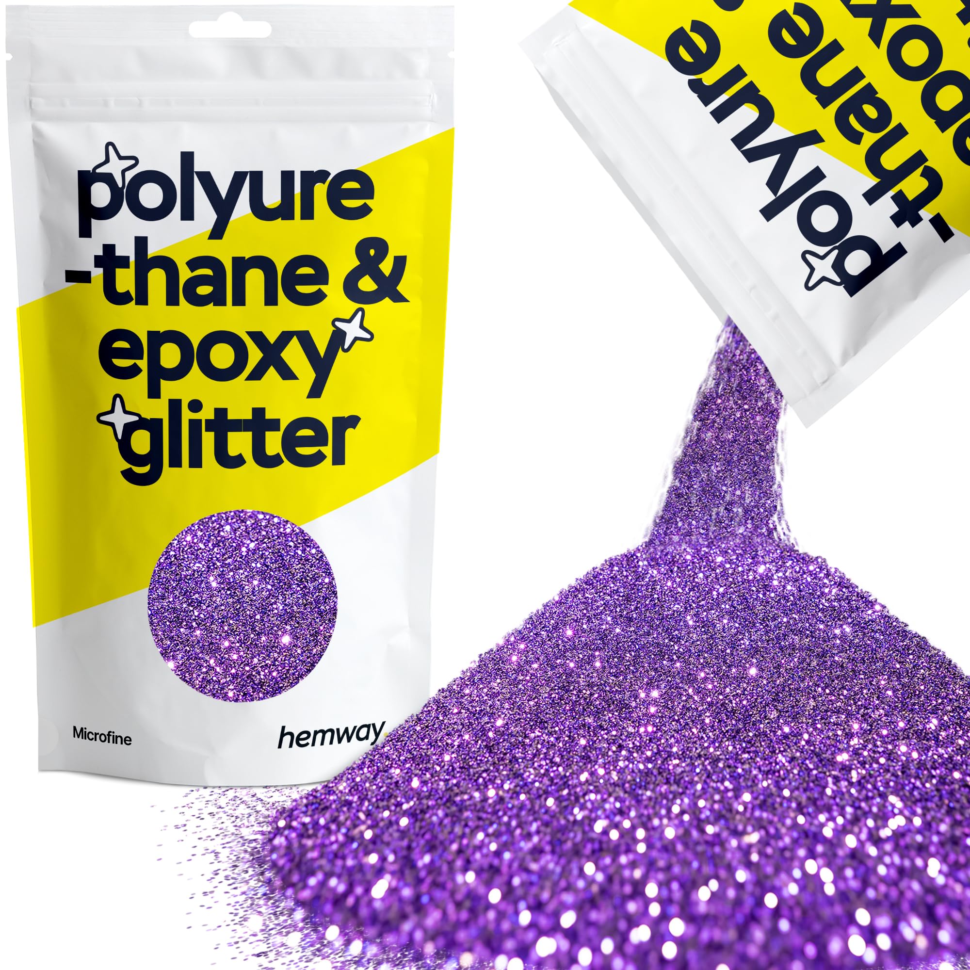 Hemway Resin Glitter Bronze Brown 100g Super Chunky | Polyurethane & Epoxy Glitter for Resin Crafts, Tumblers, Coasters, Floor & Table Art — view 9