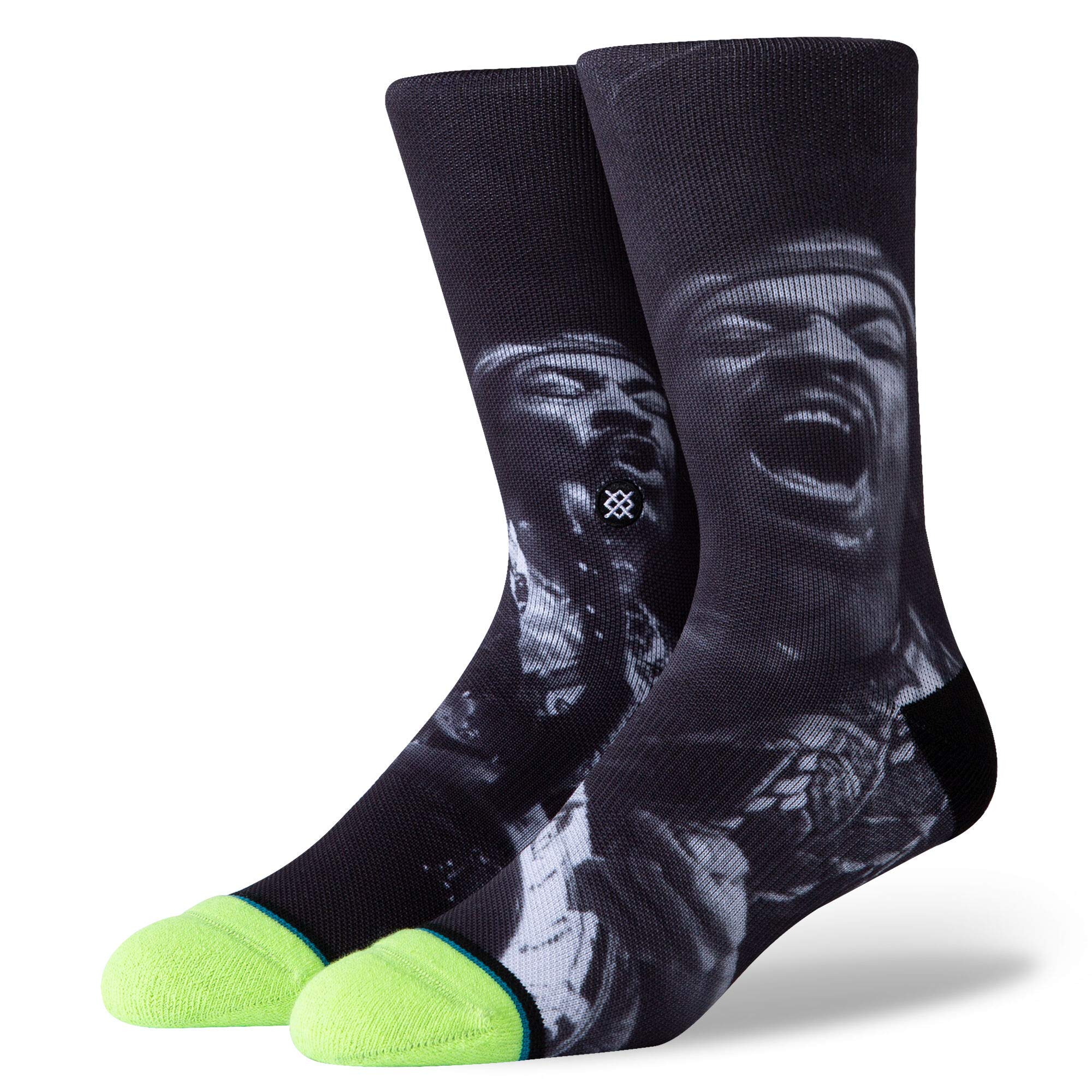 Stance Black Anthem Jimi Jam Socks Multi, M (38-42)