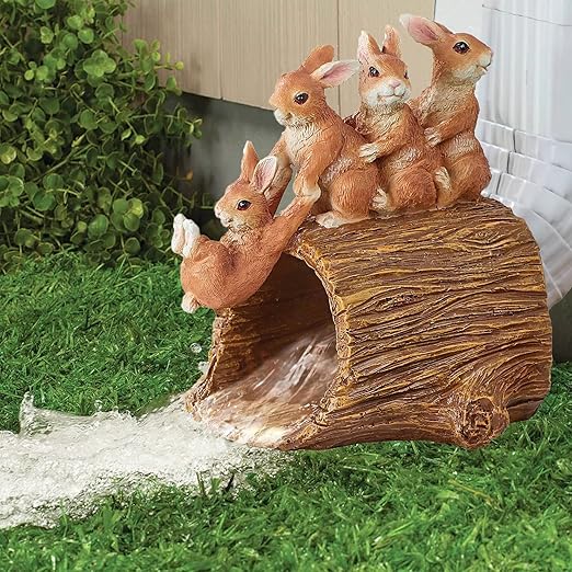 Decorative Gutter Downspout Extensions Statue, 3" x 4" Downspout