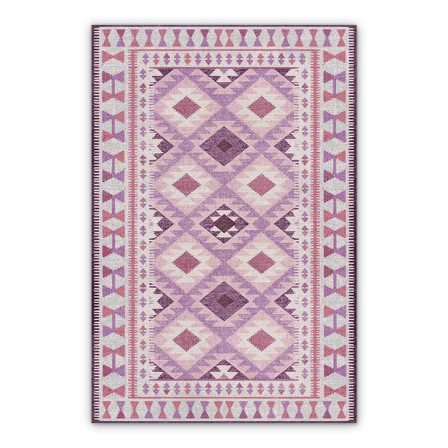 Tapis en vinyle PVC de qualité supérieure 150x198cm au fini linoléum mat