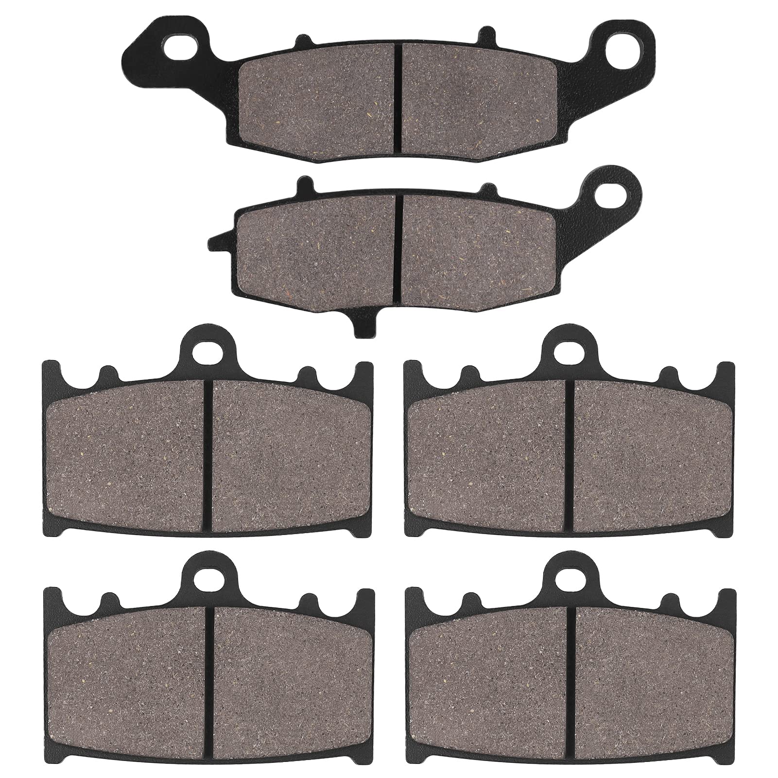 Front and Rear Brake Pads for Kawasaki Vulcan 2000 VN2000 2004-2009 Vulcan VN2000 Classic 2006-2010 Vulcan 1700 VN1700 Voyager 2009-2020 Vulcan 1700 VN1700 Vaquero 2011-2014