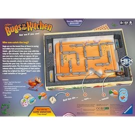 Ravensburger Bugs in The Kitchen 2024 - Enthralling Family Board Game | Ideal for Kids and Adults Aged 5 and Up | Offers Great Replay Value | Designed for 2-4 Players