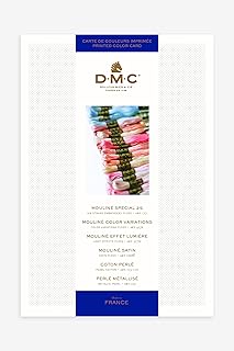 DMC - Carta Impresa 500 colores Mouliné + Perlé - Carta de colores impresa, accesorio imprescindible