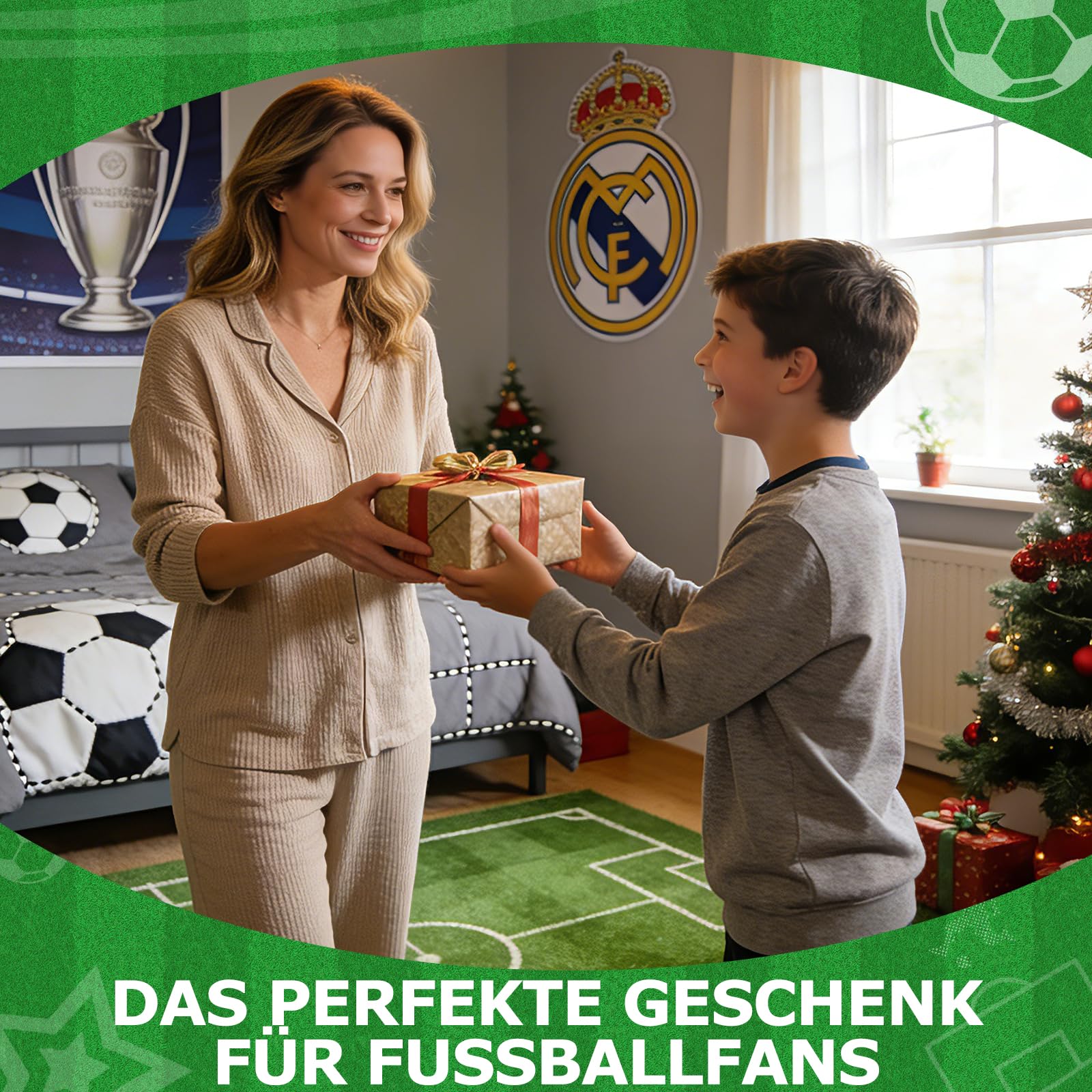 PATRICHOR Stadt Land Fussball Edition Spiele 2026 WM - Ostergeschenke Fußball Geschenke für Jungen Teenager Junior Kinder Ab 10 Jahre Coole Sachen Partyspiele Kartenspiel, für Geburtstag - 5