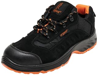 Urgent Arbeitsschuhe Sicherheitsschuhe 210 S1,Schwarz/Orange - Amazon product rated Grade A