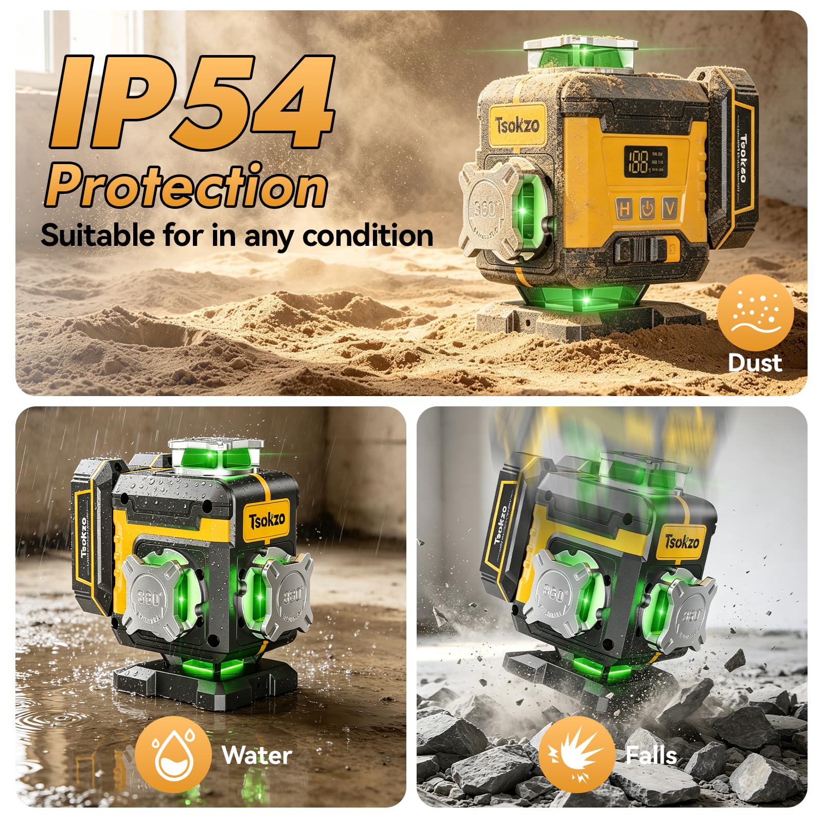 16 Line Laser Level - Precise Alignment for Construction -7 16 Line Laser Level - Precise Alignment for Construction -7