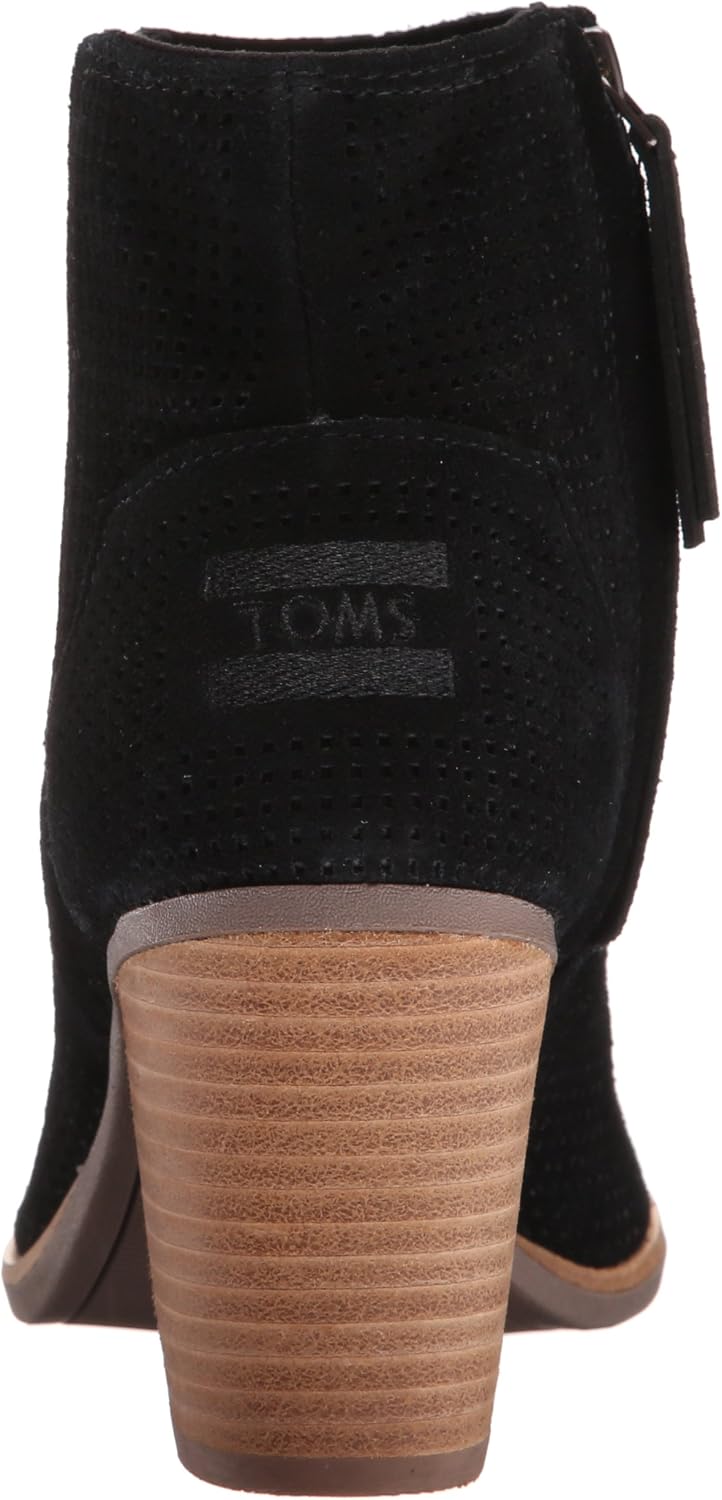 TOMS Women's Majorca Peep Toe Mid Calf Boot