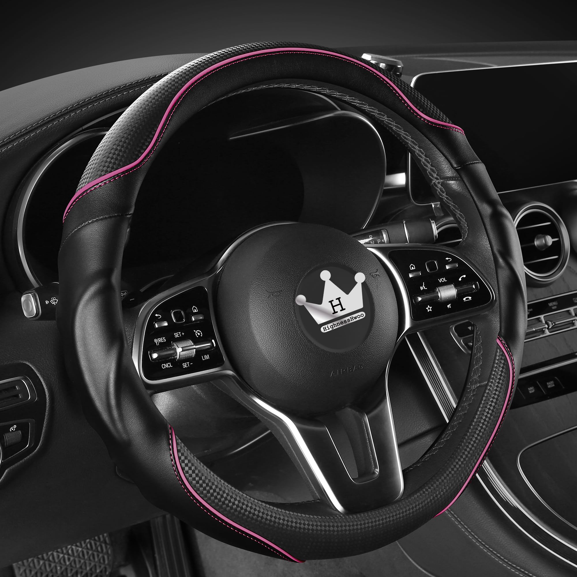 HighnessHwoo 3D Car Steering Wheel Cover HH1029
